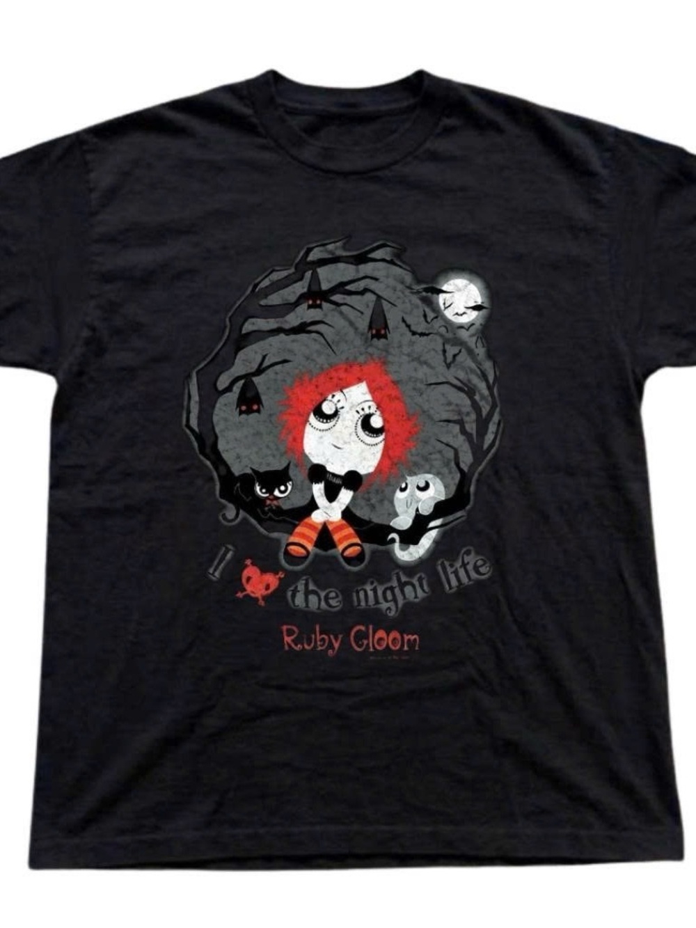 Gildan Women’s Black T-Shirt